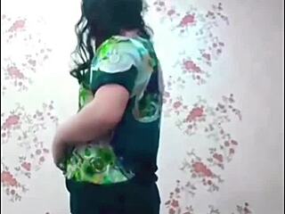 i love twerking my big white ass as a crossdresser sissy, riding and getting wet in this gay homemade