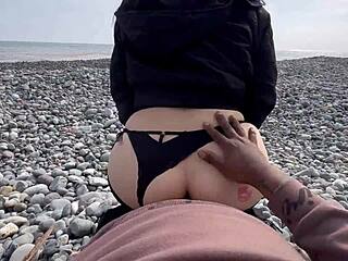 Met Peruvian On Beach For Oral Sex And Cumshot