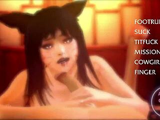 Ahri被混蛋狠操！