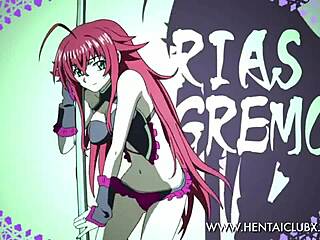 Anime Fan Service met Suisei no Gargantia DXD Buikdans Meiden in Actie