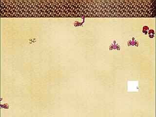 Best friend flashes tits to make him cum twice in harem game 😏