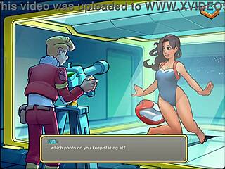 lets play space rescue, wanna see lune's holo-pictures? she's cute and curvy