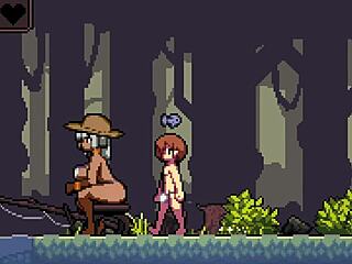 Living with the tribe in this hentai adventure part one