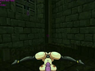 Futanari barbarská hrdinka šuká monster holky v hentai epizodě