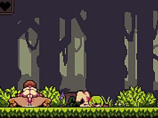 Living with the tribe in this hentai adventure part one