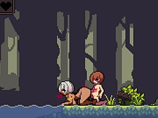 Living with the tribe in this hentai adventure part one