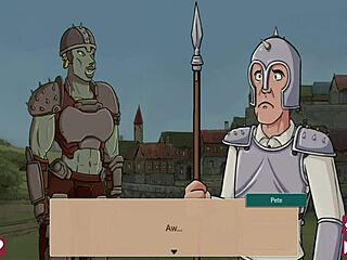 queen's brothel, get snu snu by busty orc?