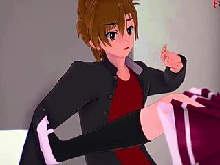 Xenovia and Issei fuck, Rias finds out in HS DXD NTR madness 3