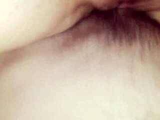 is my wife sucking a big cock while i'm away? she's deepthroating it like a pro!