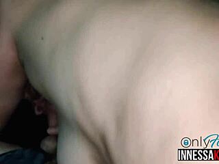 yeah, i sucked and jerked off that dick like a pro for my hairy milf client in this homemade massage.