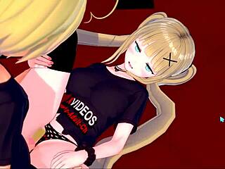 hey, watch this blonde busty gal jk eleanor in 3d hentai action!