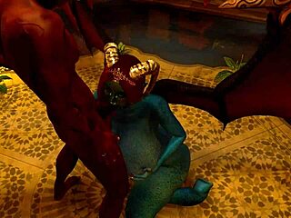 Potwór zawiera niebezpieczny pakt z laską z wielkim dupskiem anime