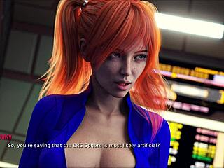 Star Harem 4: Peitões gordos balançando em hentai 3D do jogo!