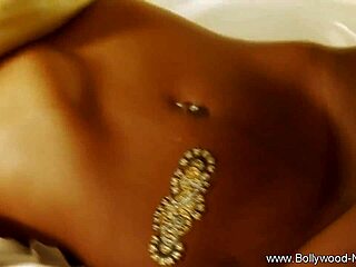 Beautiful Bronze Skin Teasing In Erotic Indian Dance