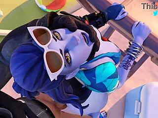 i love this rule34 compilation with brigitte and widowmaker getting rough 3some