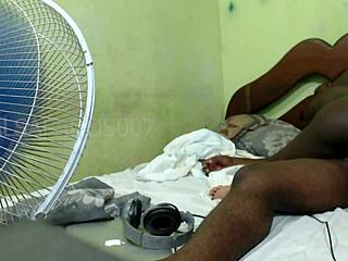 she rides my big cock and cums quickly on her big ass