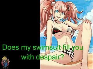 Junko Enoshima in hentai porn from Danganronpa rule 34