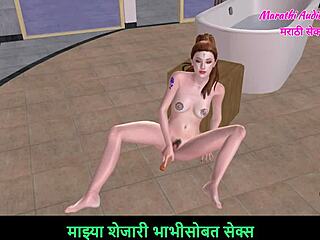 Animated story of a teen girl using a carrot creatively