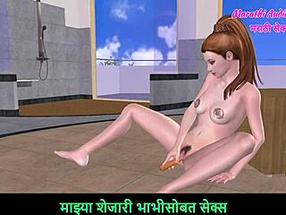 Animated story of a teen girl using a carrot creatively