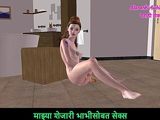 Animated story of a teen girl using a carrot creatively