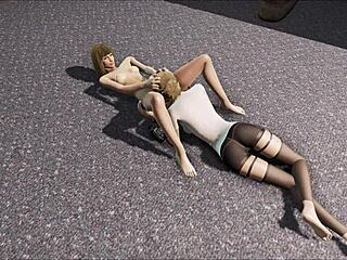 Fallout 4 Katsu And Emogene Lesbian Hentai