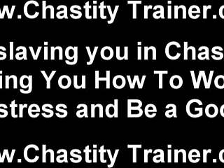 we're locking your cock tight in femdom humiliation, teasing handjob orgasm pov