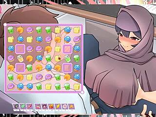 Tsundere Milfin Hentai Game Pornplay Ep 5 My Muslim Boss Is Giving Me A Titjob Under The Desk