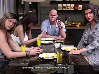 Zanurz się w Milfs of Sunville z wytatuowanymi nauczycielkami i nabitymi sutkami w 3D