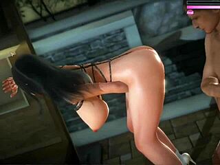 Yuko undergoes intense slave training in 3D hentai, bound and experiencing anal bondage with orgasms.