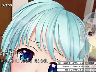 undressing rock-paper-scissors with neighbor girlfriend in hentai!