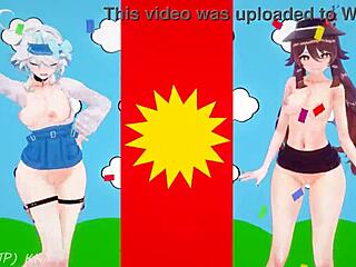 Mesmerizing 3D cartoon anime adventure in game world