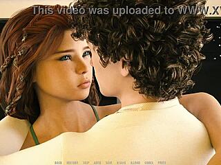 그녀가 나한테 오르가즘 시켜달라고 애원해! 끝없는 공허의 이야기 속 섹스.