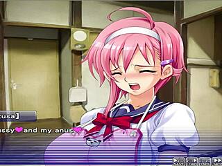 Apartment of love ep 11 - getting double penetrated in anime hentai cartoon game