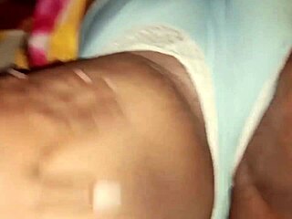 my stepfather caresses my fat pussy with his hands, making me wet