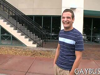 Gay man experiences intense session with huge 10-pounder in porn.