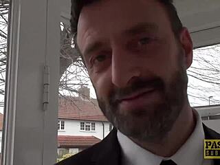 Mature Subslut Assfucked Hard, Cum in Mouth