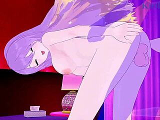 Usada Pekora and Moona Hoshinova Intense Creampie Sex in Big Tits 3D Hentai