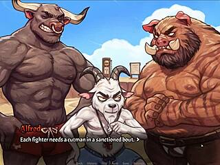 oh man, my pig princess hentai game ep 30 gets wild with beach threesome fun!