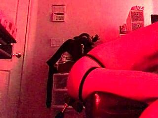 Chastity fags getting fucked by a machine in gay porn