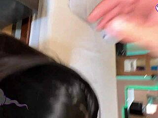 wow, this peruvian teen sucks cock and swallows cum in her debut!