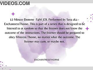 f4m femdom joi-cei session 2 of 12 is wild