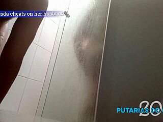 Latina Teen Hides Having Anal Sex with Black Guy Fixing Shower, Oral and Masturbation