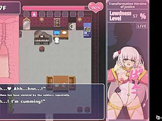 The azure princess Lapisphilia appears in this gallery compilation of hentai anime scenes from USA