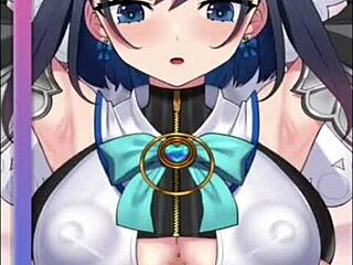 Discovering who this mysterious woman is in Ouro player episode 1, with suggestive hentai actions