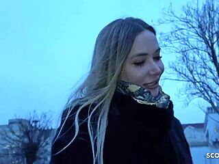 german scout bangs perfect fitness model in rough anal at street casting