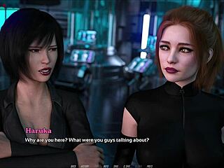 In the anime game savior 71, the hero faces hentai challenges