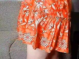 Hey, wanna see this twerking big white ass sissy ride monster cock?