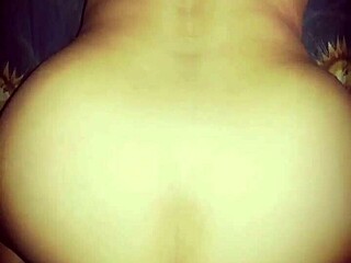 Culote, the latina wife, reaches orgasm with her big ass and cumshot.