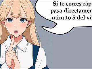 cei tutorial to take your cum little by little in spanish 😈