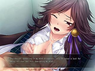 In Commander Babes ep3, the babe gets titty fucked in the bathroom